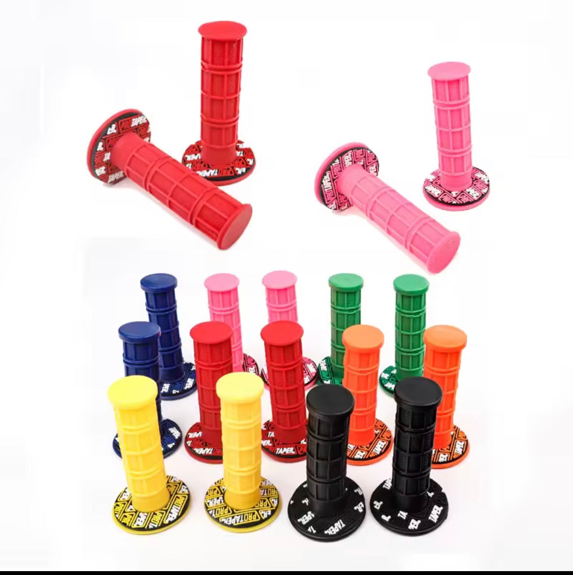 Pro taper waffle grips